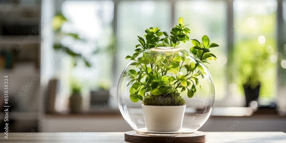Creative Use of Plants in Interior Design for Unique Home Decor. Concept Indoor Plants, Home Decor, Interior Design, Creative Ideas, Green Spaces Creative Use of Plants in Interior Design for Unique Home Decor. Concept Indoor Plants, Home Decor, Interior Design, Creative Ideas, Green Spaces