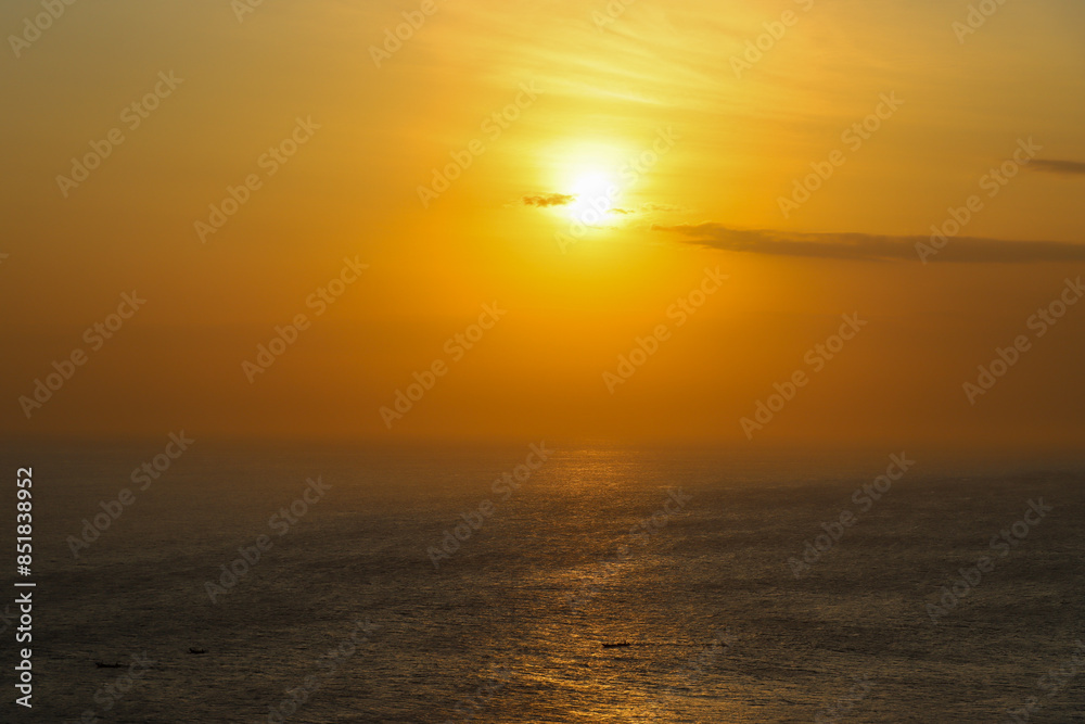 Fototapeta premium sunset over the Indian Ocean