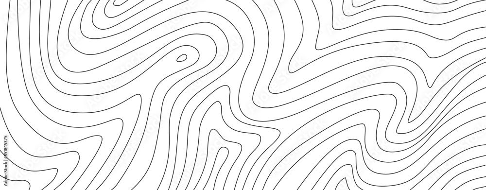 Naklejka premium abstract wavy background. topographic contour background. contour lines background. Topographic map contour background.
