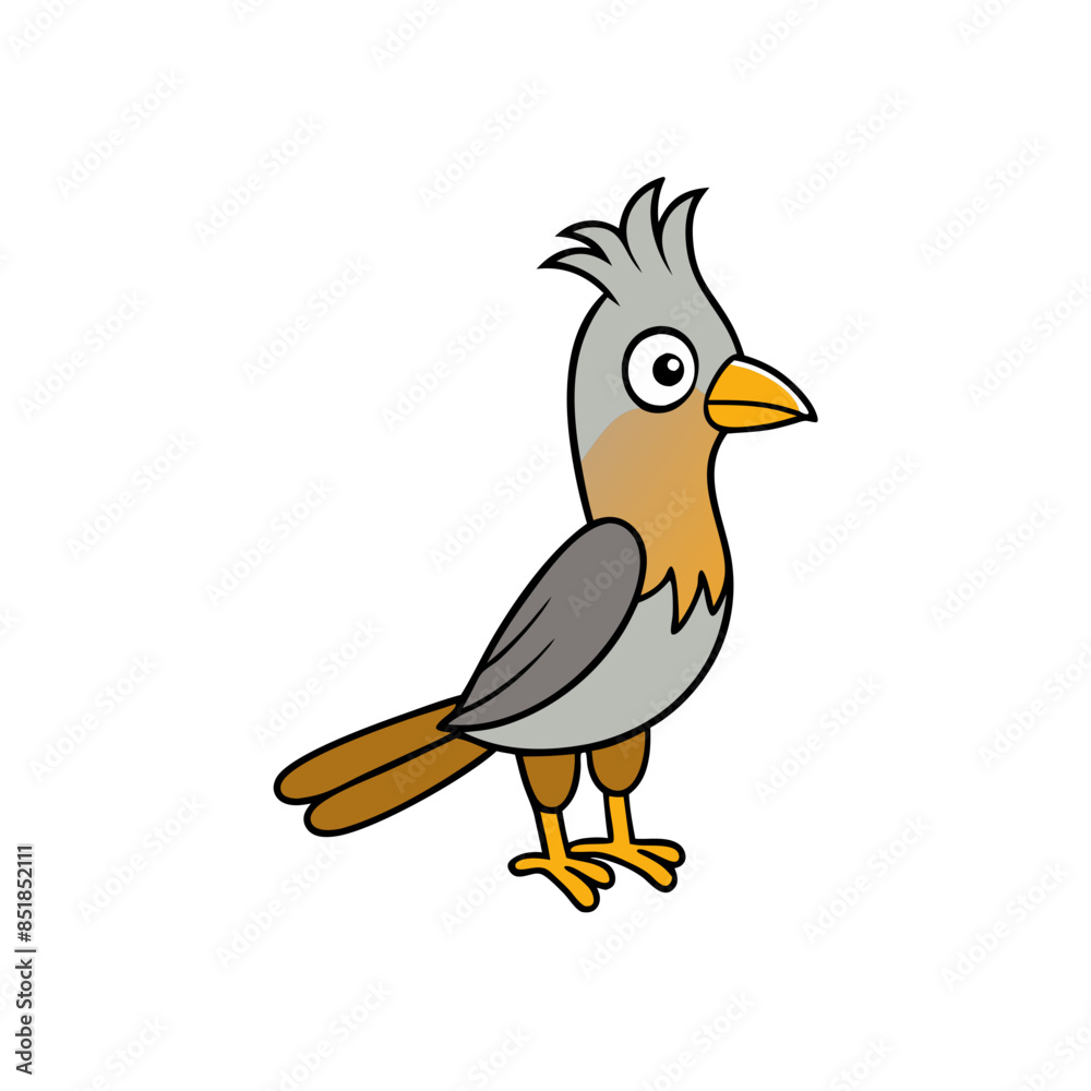 playful cuckoo bird, captured in a charming cartoon style with a transparent background playful cuckoo bird, captured in a charming cartoon style with a transparent background