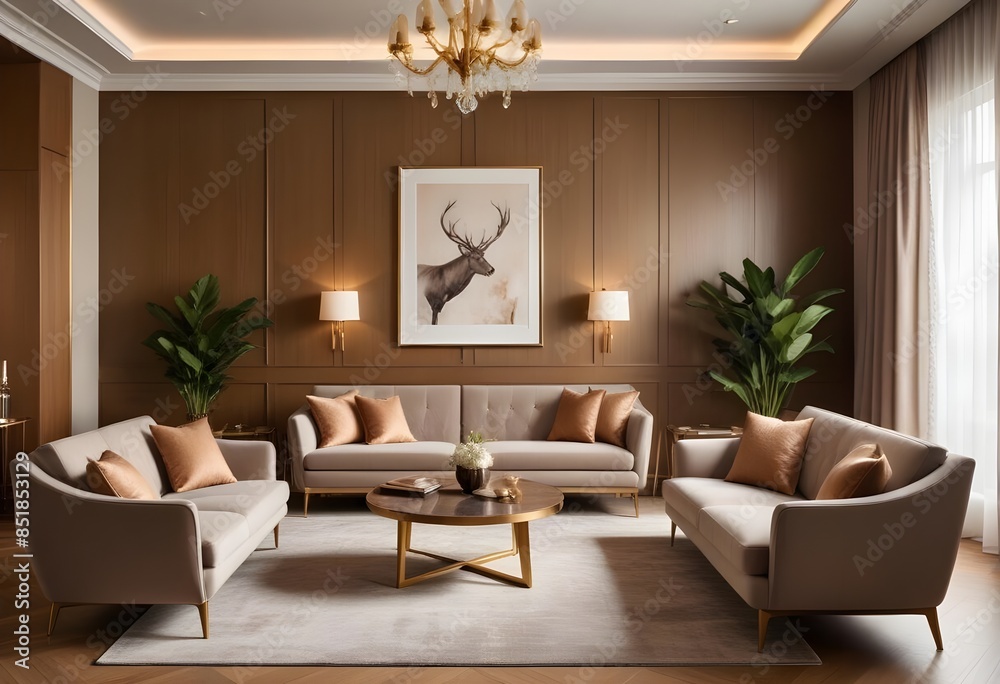 Fototapeta premium modern living room