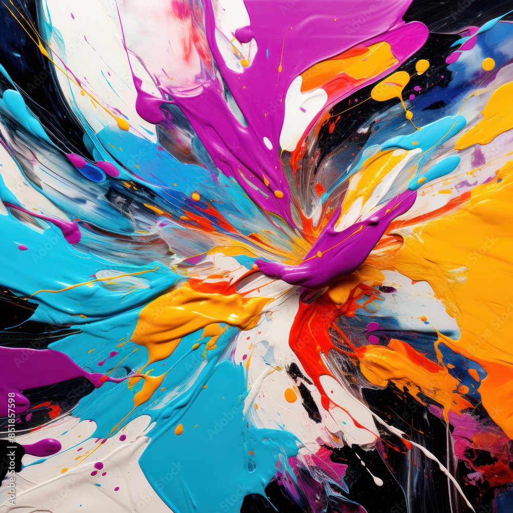 Dynamic Abstract Modern Art Background Dynamic Abstract Modern Art Background
