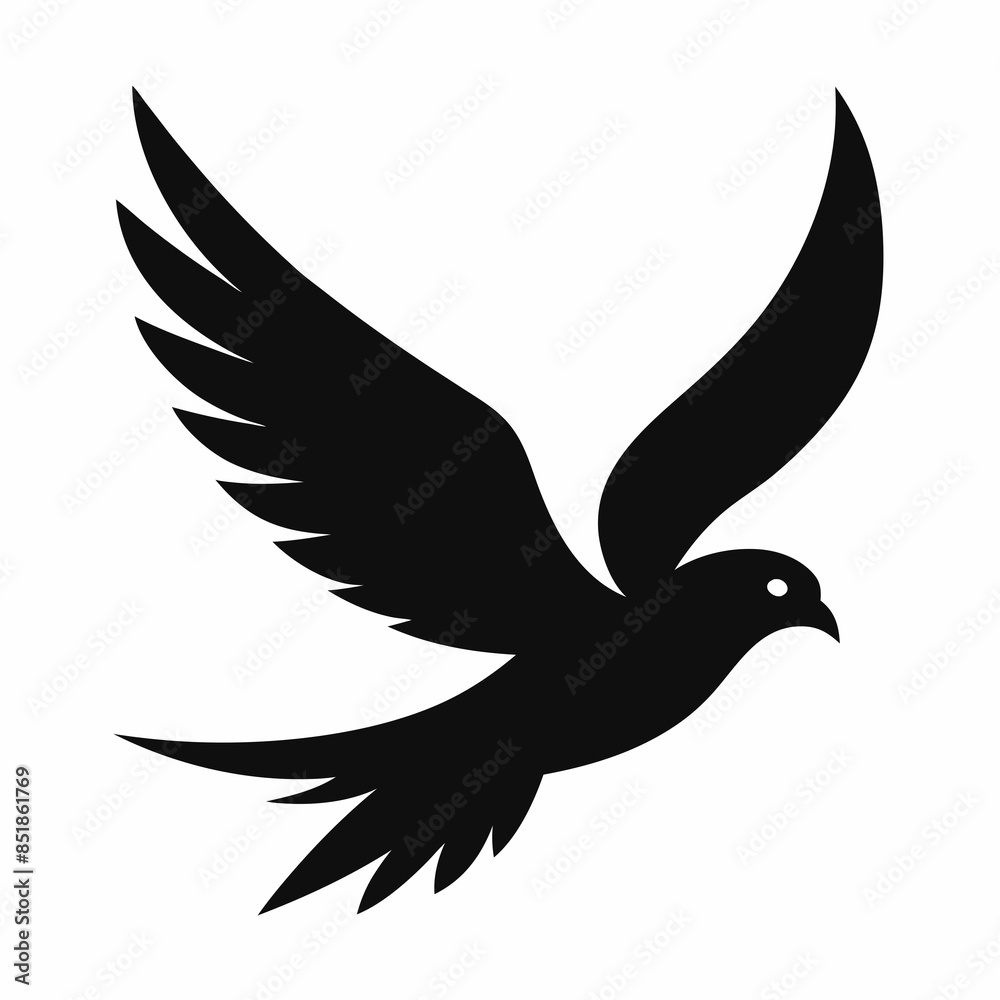 Obraz premium dove of peace vector