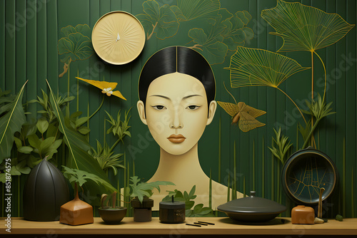 Zen Garden Still Life 