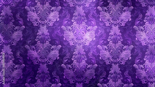 Purple pattern wallpaper