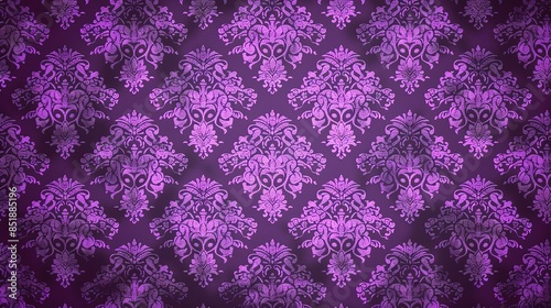 Purple pattern wallpaper