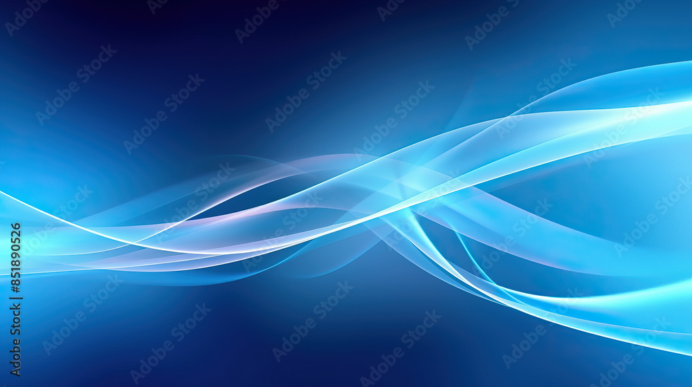 Abstract blue gradient background with chaotic transparent and white lines Abstract blue gradient background with chaotic transparent and white lines