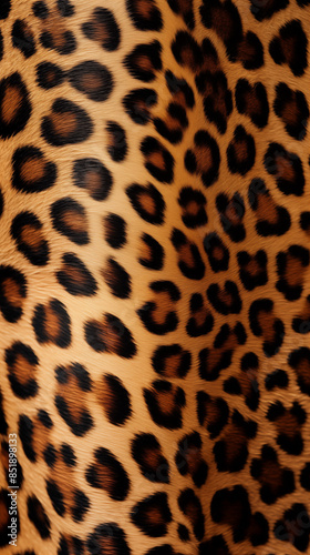 Leather by Jaguar Cheetah Skin, Texture Background Pattern of Abstract Image, For Wallpaper, Background, Cover and Cell Phone Screen, Smartphone, Computer, Laptop, Format 9:16 and 16:9 - PNG