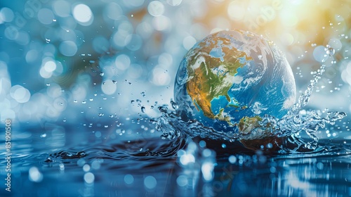 Wallpaper Mural Protecting Earth through Water Conservation Torontodigital.ca