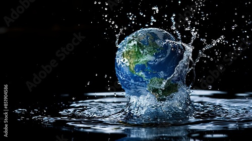 Wallpaper Mural Protecting Earth through Water Conservation Torontodigital.ca