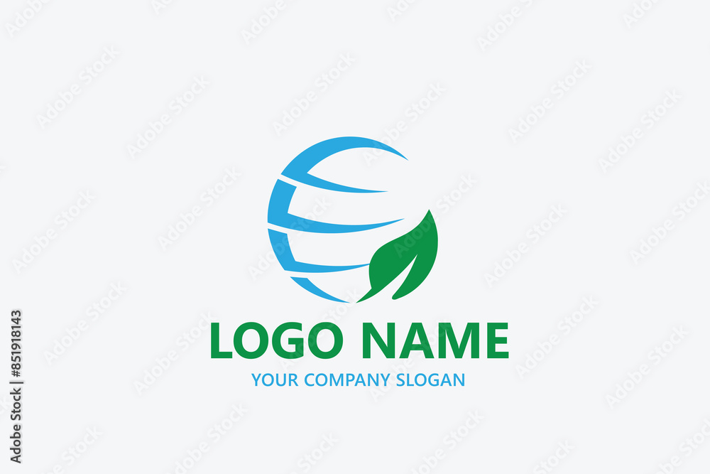 leaf logo design ready vector template leaf logo design ready vector template