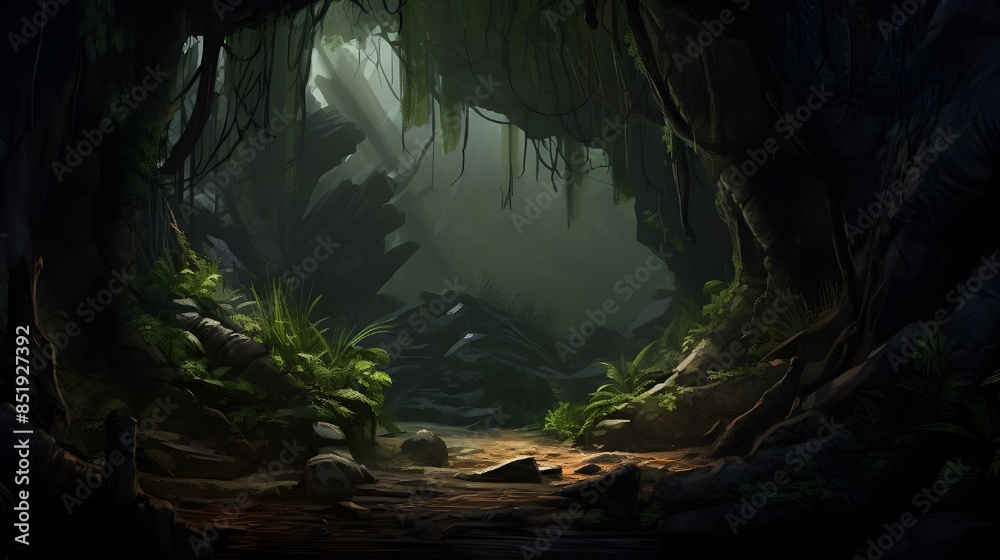 cave in the jungle cave in the jungle
