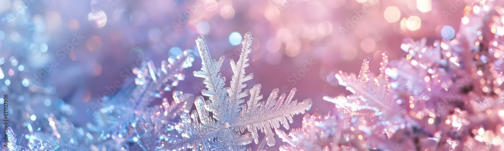 Christmas decorations snowflakes, background for congratulation cards and design