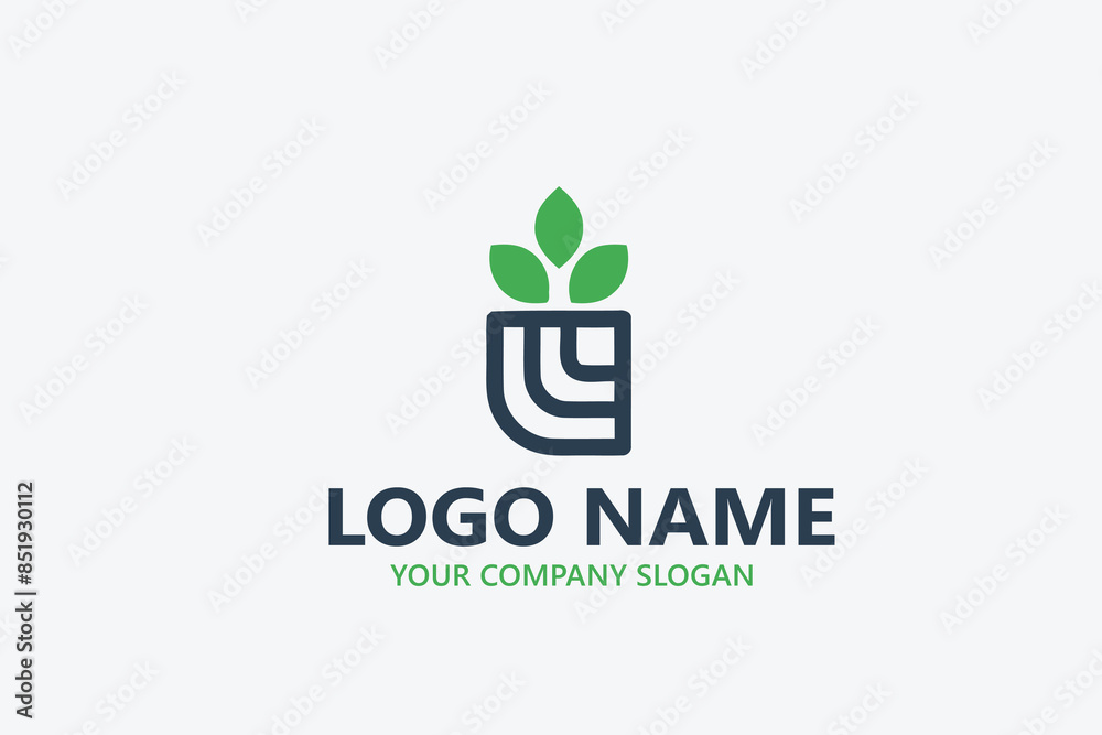 Landscape Environmental vector logo template Landscape Environmental vector logo template
