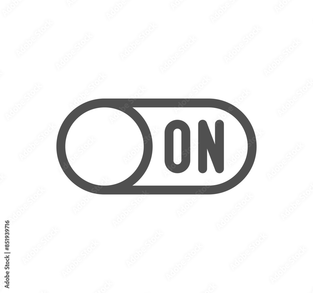 Toggle button related icon outline and linear vector.
Toggle button related icon outline and linear vector.