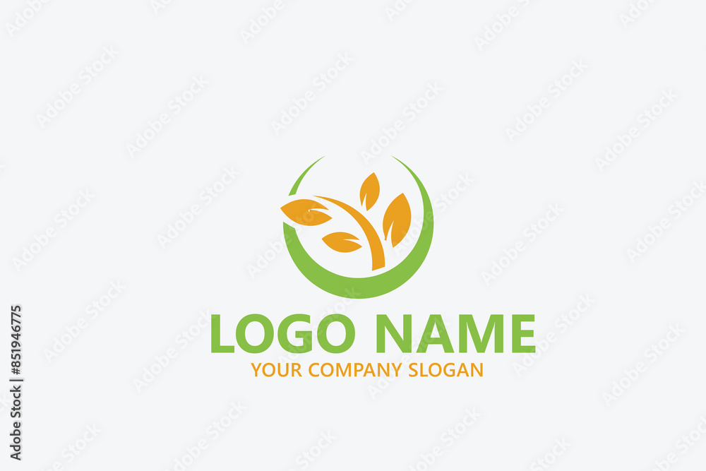leaf logo design ready vector template leaf logo design ready vector template