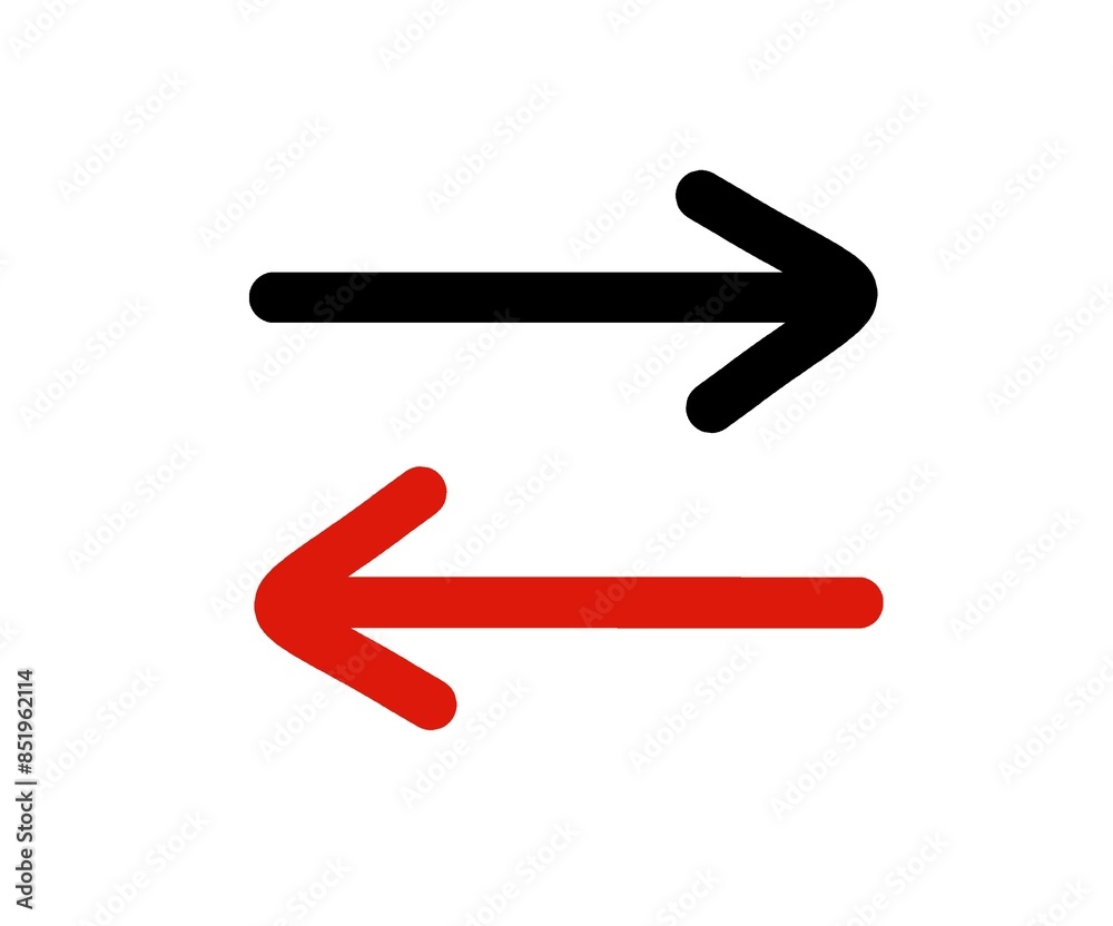 Hand-drawn arrows isolated on white background. Arrows illustration for planning, visualization, scheme, diagram, education Hand-drawn arrows isolated on white background. Arrows illustration for planning, visualization, scheme, diagram, education