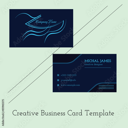  creative business card template