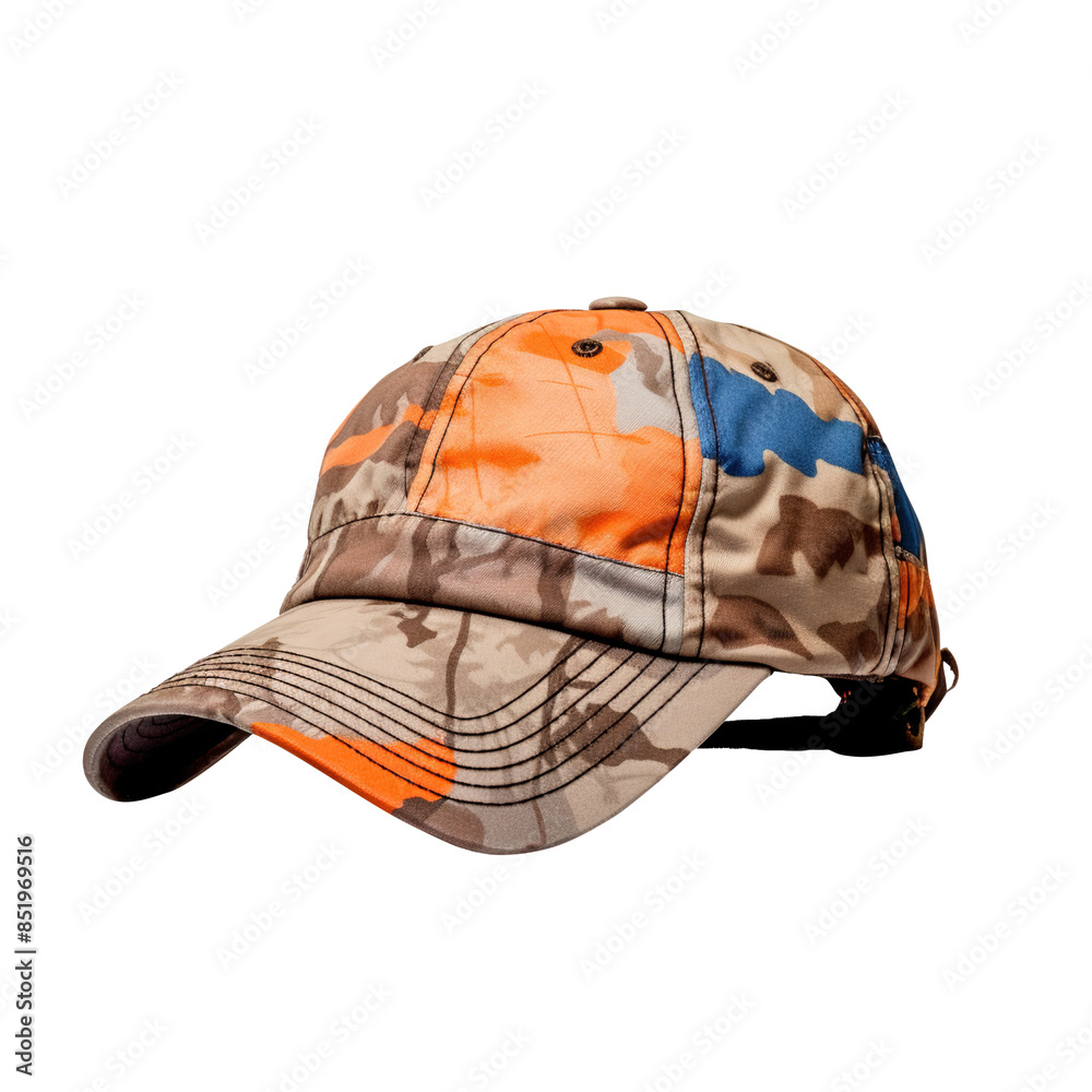 Fototapeta premium hat isolated transparent background, clipping path, png, 