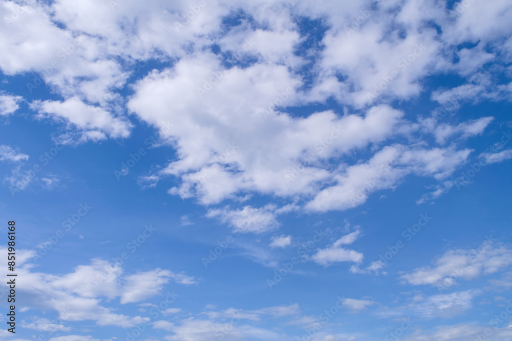 White cumulus clouds in blue sky beautiful cloud background. White cumulus clouds in blue sky beautiful cloud background.