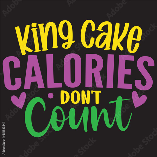 king cake calories don't count