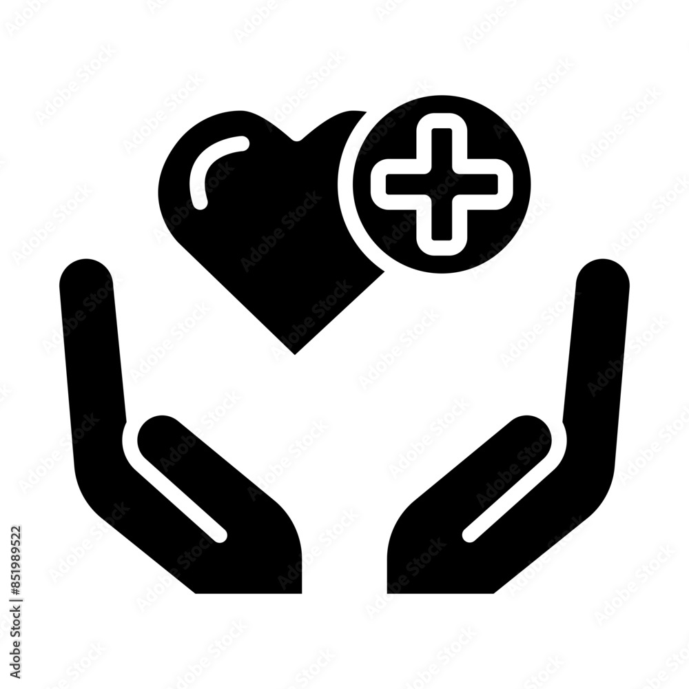 Healthcare Glyph Icon Healthcare Glyph Icon