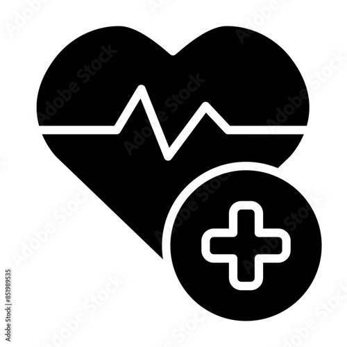 Health Glyph Icon