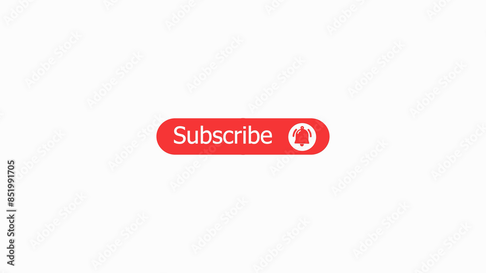 Click the subscribe button with bell icon, Click the bell icon, subscribe with bell symbol. logotype illustration background. Click the subscribe button with bell icon, Click the bell icon, subscribe with bell symbol. logotype illustration background.