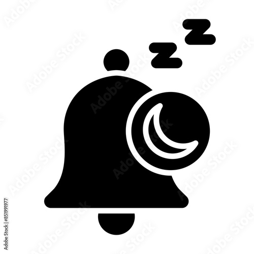 Sleep Glyph Icon