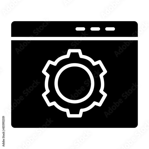 Setting Glyph Icon