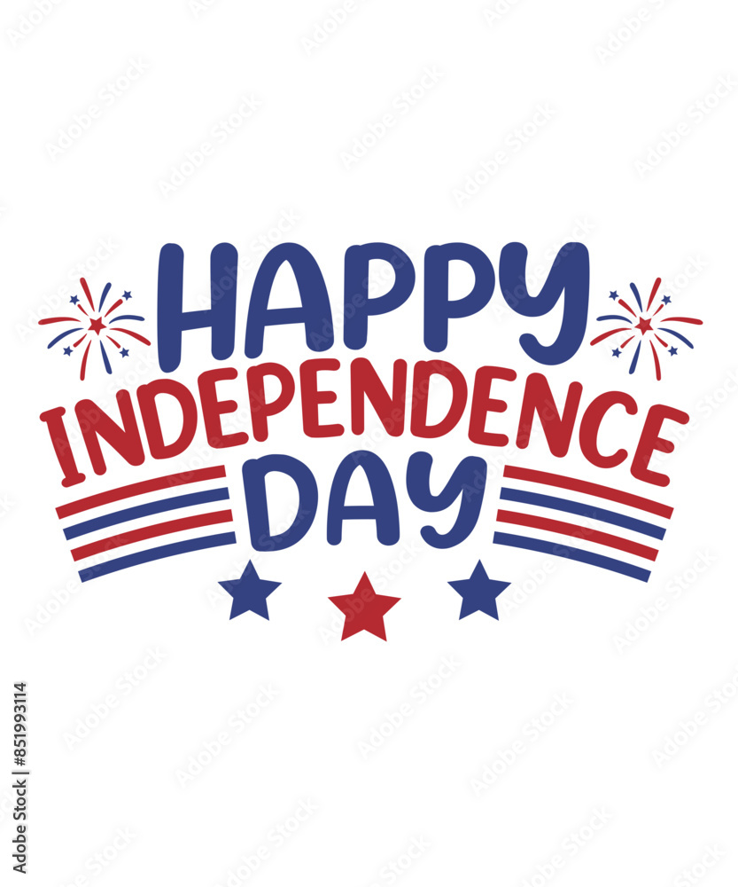 4th of july happy independence day typography clip art design on plain white transparent isolated background for card, shirt, hoodie, sweatshirt, apparel, tag, mug, icon, poster or badge 4th of july happy independence day typography clip art design on plain white transparent isolated background for card, shirt, hoodie, sweatshirt, apparel, tag, mug, icon, poster or badge