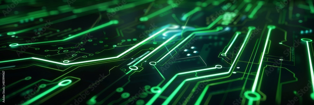Futuristic web background with glowing neon green circuit lines on a dark backdrop, providing a tech-inspired aesthetic Futuristic web background with glowing neon green circuit lines on a dark backdrop, providing a tech-inspired aesthetic