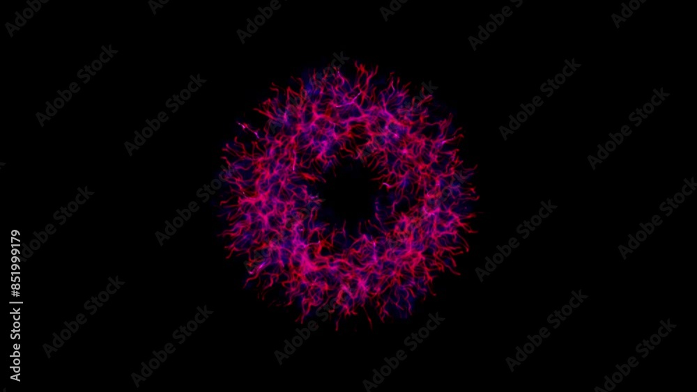 Energy Animation. Particle Flowing With Motion Creating A Plasma, Abstract Pulsing Ring Motion Graphic Element, Portal Effect, Particle Shockwaves Overlay Energy Animation. Particle Flowing With Motion Creating A Plasma, Abstract Pulsing Ring Motion Graphic Element, Portal Effect, Particle Shockwaves Overlay