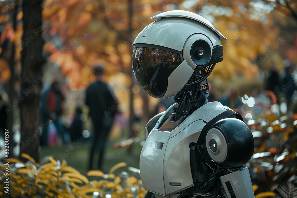 Robot among people Robot among people