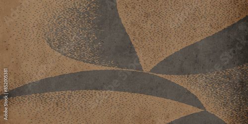 Abstract illustration in vintage style. For use in graphics, for wall decor. .