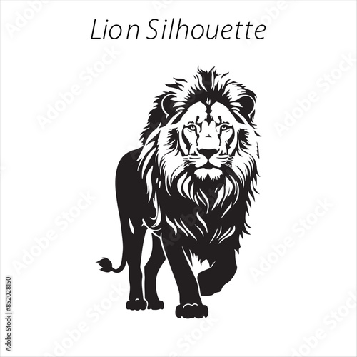lion silhouette