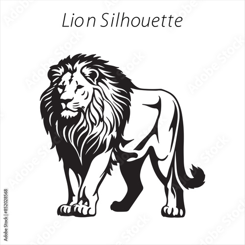 lion silhouette