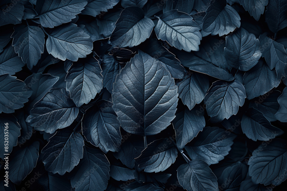 Leaf Against Black Background Leaf Against Black Background