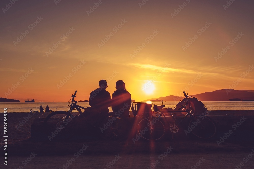 Obraz premium Vancouver Sunset Beach