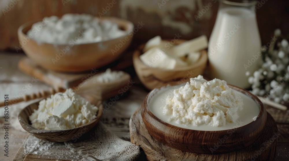 Dairy Product made from curdled milk