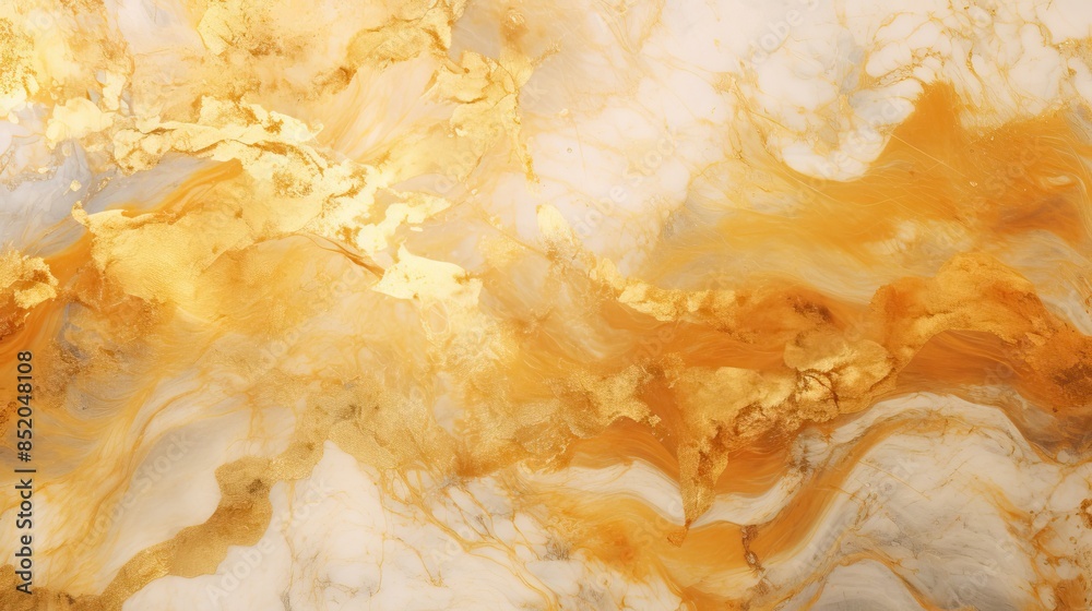 White and gold Marble Swirls And Agate Ripples Luxury Texture. Golden colors wallpaper. High quality AI generated image mural White and gold Marble Swirls And Agate Ripples Luxury Texture. Golden colors wallpaper. High quality AI generated image mural