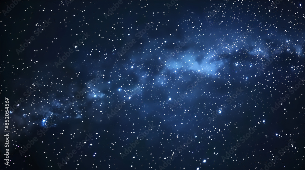 Obraz premium A starry, full-starry night sky