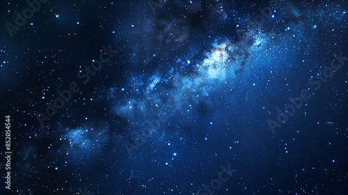 A starry, full-starry night sky