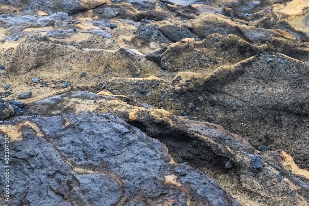 Exciting rock formations in basalt rock from Iceland. Exciting rock formations in basalt rock from Iceland.