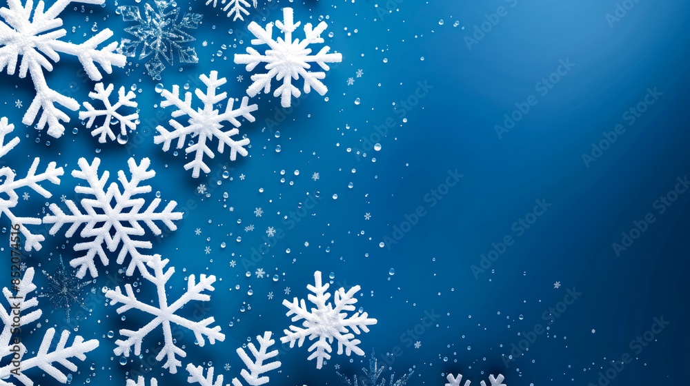 Snowflake background light blue Snowflake background light blue