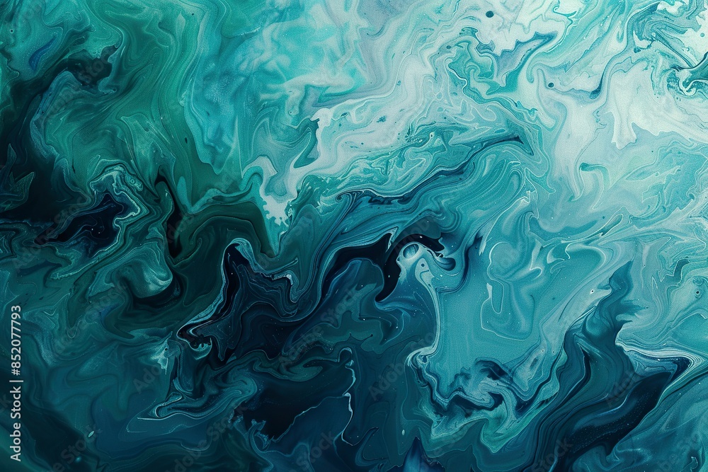 A large, swirling blue A large, swirling blue