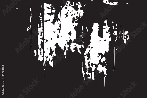 Abstract grunge grid halftone background pattern Black and white line illustration Overlay monochrome black and white vector illustration background texture