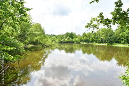 Reflection on a Lake