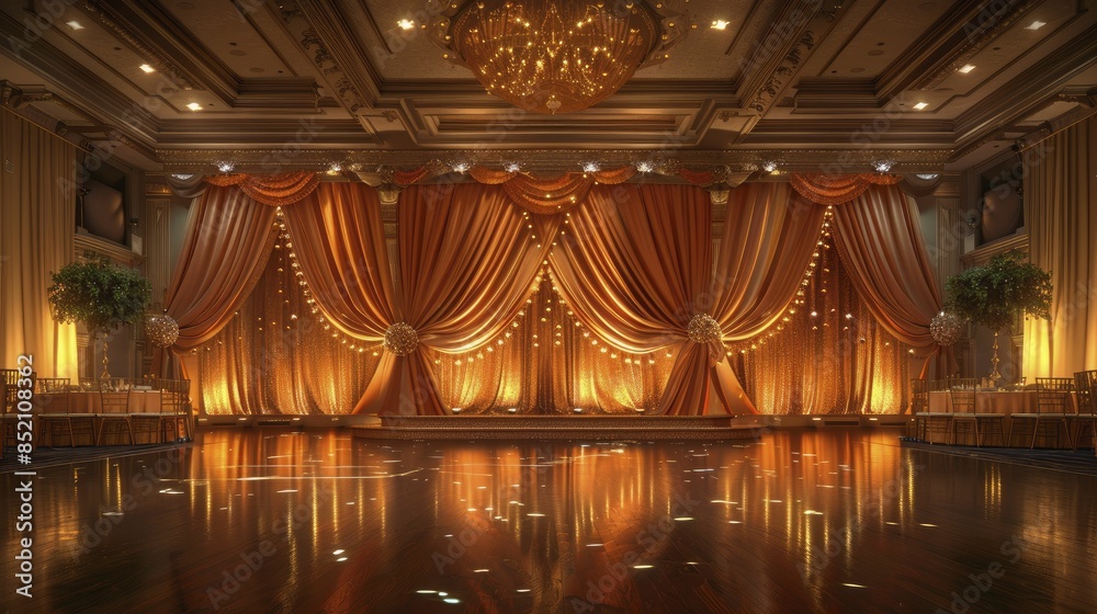 Obraz premium Background design for events sets the tone and atmosphere for gatherings.