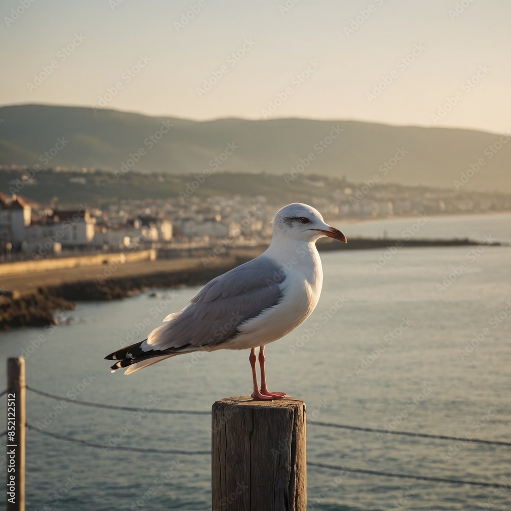Majestic Seagull Coastal Serenity Majestic Seagull Coastal Serenity